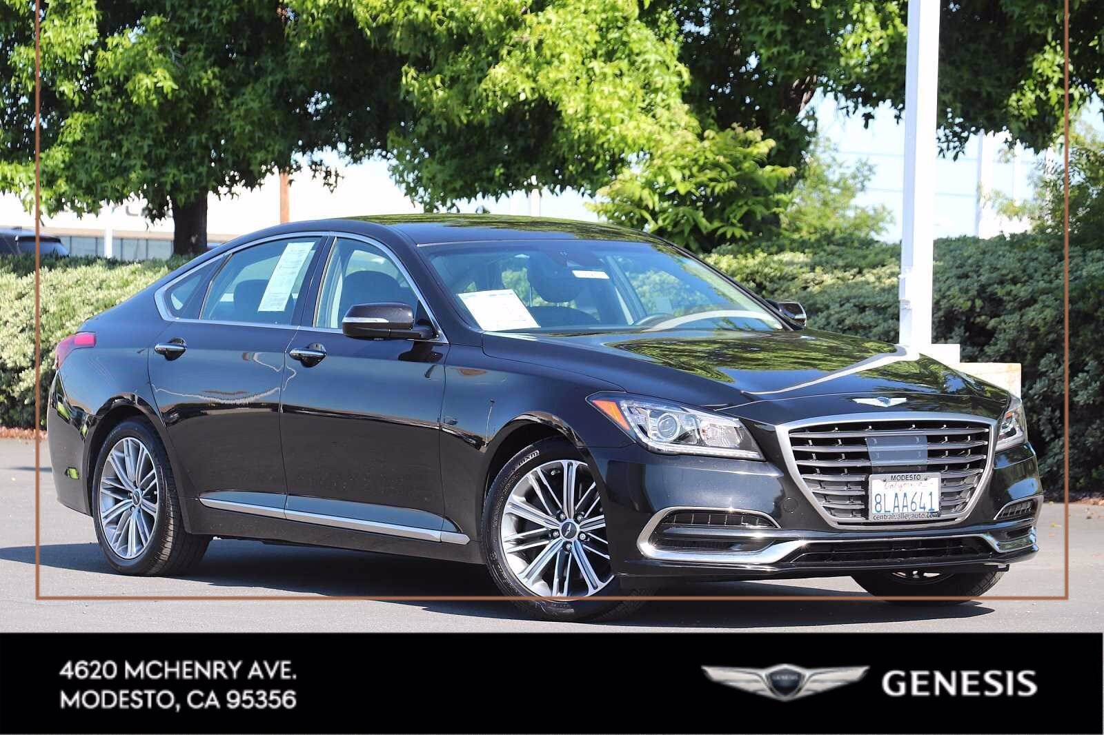 Pre-owned 2019 Genesis G80 3.8l 4dr Car In Modesto #hu6009 